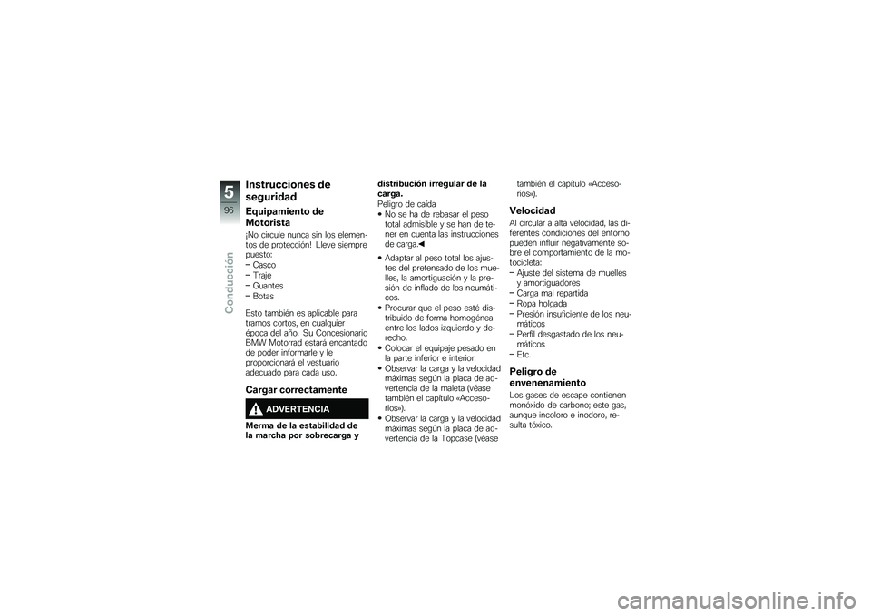 BMW MOTORRAD K 1600 GTL 2014  Manual de instrucciones (in Spanish) �������
�
��\b��� ��
��������	�
�4�<���=�	������\b ��
�
�\b��\b�����	
�W�� ���	��
�� ��
��� ��� ��� ����
������ �� ��	�������&��X 