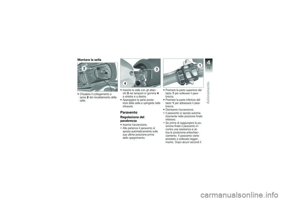 BMW MOTORRAD K 1600 GTL 2014  Libretto di uso e manutenzione (in Italian) �\f�\b���
�� ��
 �����

������\b��\b �� �
����\b����\b��	� ���������\b� ����
������\b��	� ��\b�����\b����
�#���\b����\b �� ��\b��� �
��