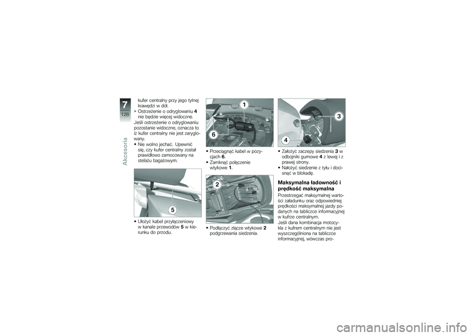 BMW MOTORRAD K 1600 GTL 2014  Instrukcja obsługi (in Polish) ���)�� ��������� ���\f� � ��"� ������ ������
�\f� � �
���
�:����\f��
���� � ��
���"��������&��� �!��
�\f�� ������  ���
���\f���
�H