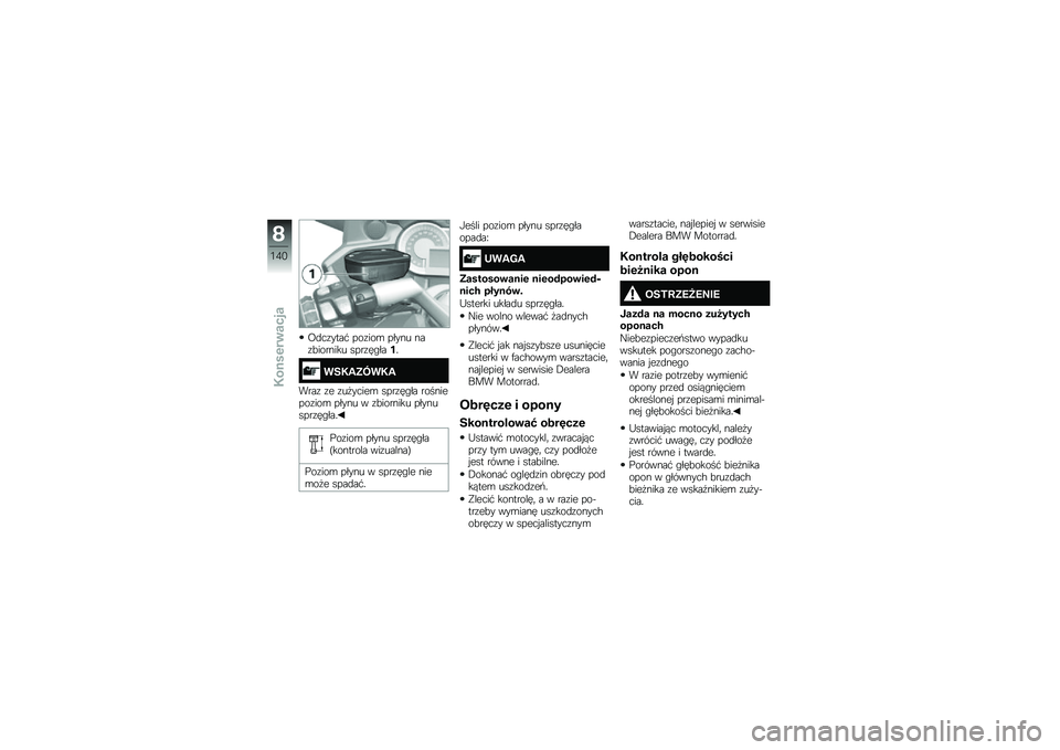 BMW MOTORRAD K 1600 GTL 2014  Instrukcja obsługi (in Polish) �:�
��\f����# ���\f���\b ����� ���\f�!������� ����\f��"����
���0�.�3�>��0�.
����\f �\f� �\f��
�����\b ����\f��"�� ���������\f���\b ����� 