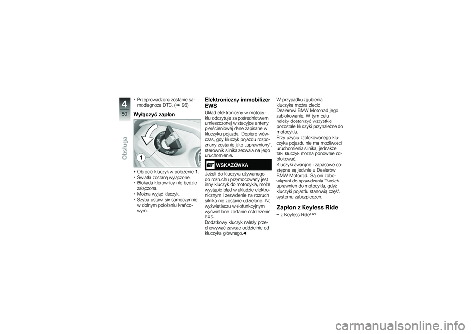 BMW MOTORRAD K 1600 GTL 2014  Instrukcja obsługi (in Polish) �%��\f�������
�\f��� �\f������� ���&�\b��
���"���\f� �,�(�*� �>�0�6�@
����4����@ ������
�:�!�����# �����\f�� � �����
������
�=������ �\