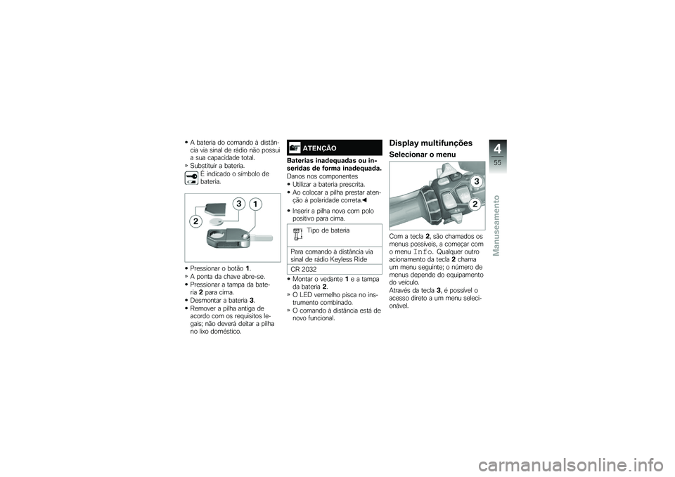 BMW MOTORRAD K 1600 GTL 2014  Manual do condutor (in Portuguese) �+ ����
��� �� ������� �Q ���\b��#����� ��� �\b���� ��
 ��,��� ��(� �
��\b�\b��� �\b�� ���
�������
 ������
�A���\b������ � ����
��