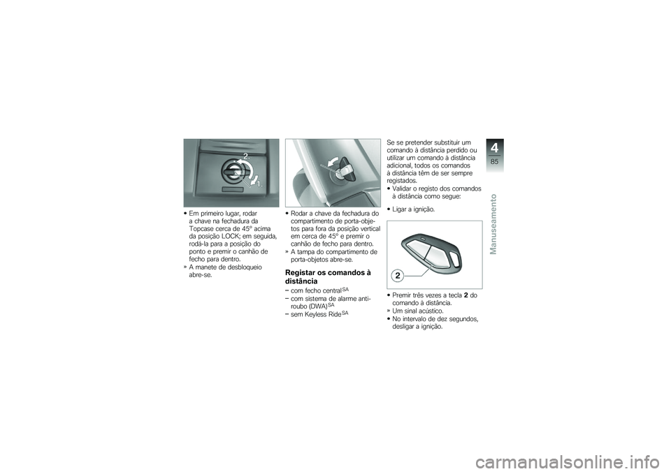 BMW MOTORRAD K 1600 GTL 2014  Manual do condutor (in Portuguese) �)� �
����
��� ������ ������ �����
 �� �	�
������� ���B��
���\b�
 ��
��� ��
 �3�6�] ������� �
��\b��!�(� �%�/�D�F�U �
� �\b�
����������,�