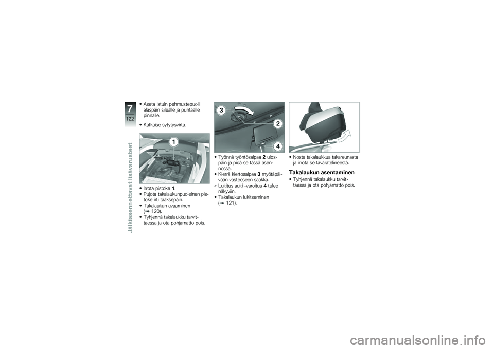BMW MOTORRAD K 1600 GTL 2014  Käsikirja (in Finnish) �1�	��� ��	��
�� ����\b�
�	����
�������	���� �	������� �� ��
����������������
� ������	� �	������	������
�3����� ���	�����