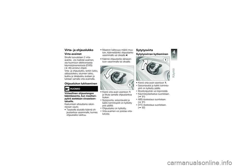 BMW MOTORRAD K 1600 GTL 2014  Käsikirja (in Finnish) �4����
�) ��
 �	���
���\b����	
�4����
�)�
��
��$��
�"���
��� ��
���
������ �+ �������������� �!��	 ������� �����\b������ ��
��\b���