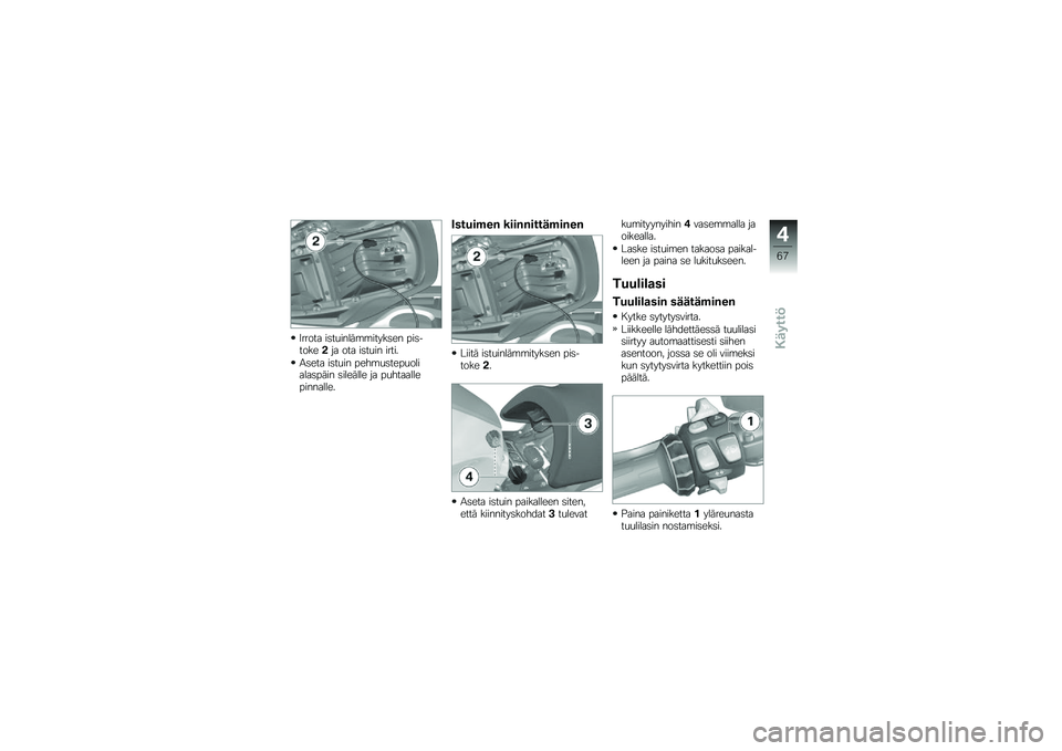 BMW MOTORRAD K 1600 GTL 2014  Käsikirja (in Finnish) �3����� ��	��
�����\b�\b�����	�� ���	�������� ��� ��	��
�� �����
�1�	��� ��	��
�� ����\b�
�	����
�������	���� �	������� �� ��
�