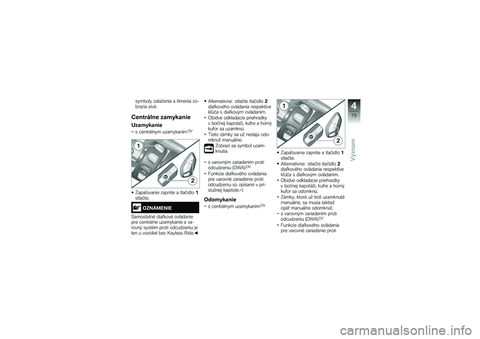 BMW MOTORRAD K 1600 GTL 2014  Návod na používanie (in Slovak) �\b�"�����" ��\f�$�\f�
����\f �\f �������\f �����
�\f���\f �\b���&�
�B������\f�� �-��������
�A�-��������
�\b �!����
����"� ���\f��"��\f����
