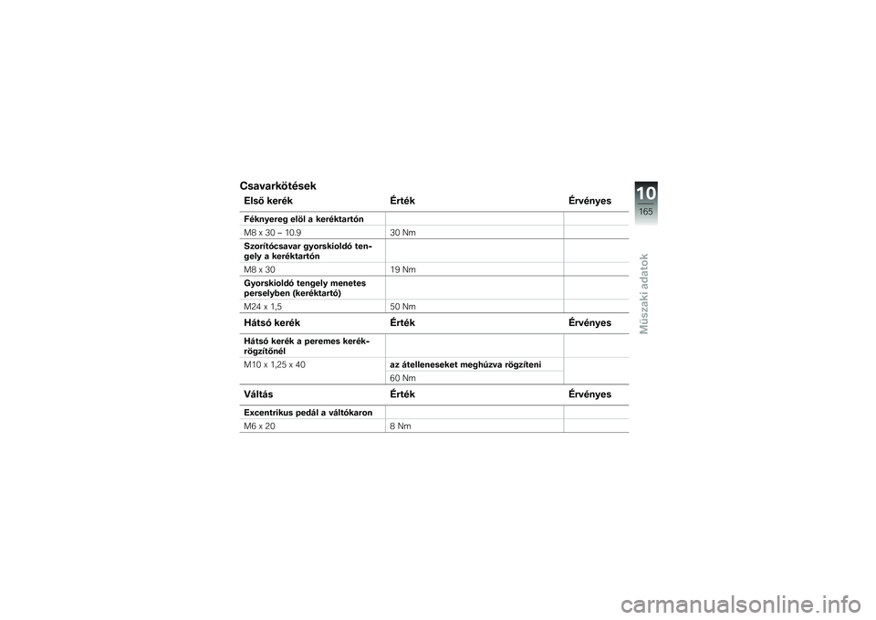 BMW MOTORRAD K 1600 GTL 2014  Kezelési útmutató (in Hungarian) �P��
��
�"�������
�E���I ���"�� �G�"����G�"����&��
�8����&��"��% ���� �
 ���"����
�"���
��9 �R �=�5 �S �6�5��8�=�5 �G�	
�;�
�\b�"�>�����
��
�" �%�&�\b�"�