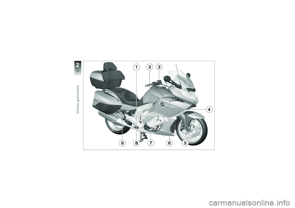 BMW MOTORRAD K 1600 GTL 2010  Manual de instrucciones (in Spanish) 
�,
��7
�9�-����\b����
�
�
��\b�\f�
� 