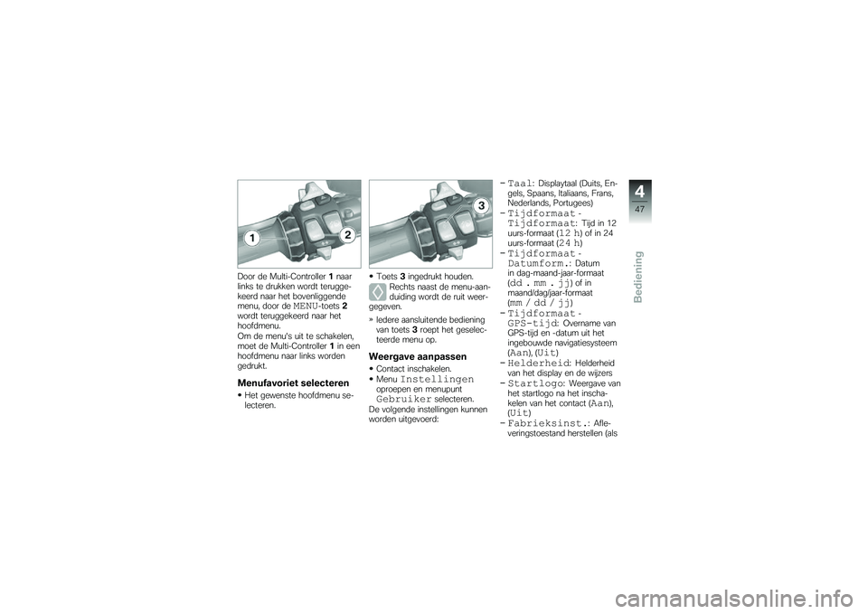 BMW MOTORRAD K 1600 GTL 2010  Handleiding (in Dutch) 
�$�
�
� ��\f �	��
�����
����
�
�
�\f��#�����
���� ��\f ������\f� ��
��� ��\f�����\f���\f�\f�� ���� �#�\f� ��
�!�\f��
����\f���\f��\f���( ��
�
�