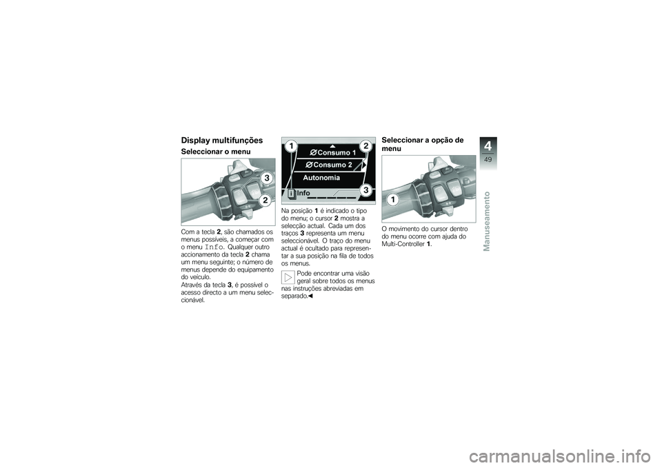BMW MOTORRAD K 1600 GTL 2010  Manual do condutor (in Portuguese) 
����#�\f�\b�C ���\f���D��
�+�-��
�=��\f��
�
���
�\b� � ���
�
��
� � ��\f��
��0�2 �-��
 ��!�����
�- �
�-��\f�&��- �"�
�-�-�#�)�\f��-�2 � ��
��\f��� ��
��
 ��