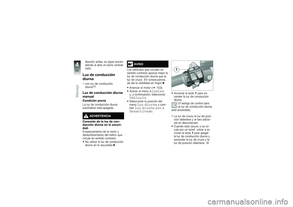 BMW MOTORRAD K 1600 B 2017  Manual de instrucciones (in Spanish) �����	��� ��	�	����" �� ���\b�
� ������������ �� ���	��	 �� ����	�	� �����	����� ����
�:��3 �� �
�\b����
�
��)�
������	
��� ��
�  �