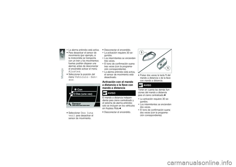 BMW MOTORRAD K 1600 B 2017  Manual de instrucciones (in Spanish) �$� ����	�
� �����	�	��� ����# �������
���	� ����������	 �� ������	 ���
����
����� �@���	 ��(��
����" ���� �
���������� �� ��