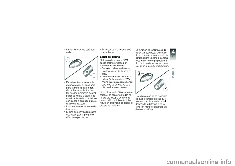 BMW MOTORRAD K 1600 B 2017  Manual de instrucciones (in Spanish) �$� ����	�
� �����	�	��� ����# ����������
���	� ����������	 �� ������	 ���
����
����� �@�� ��(��" �� �� ��	�������	�� �� �
��
