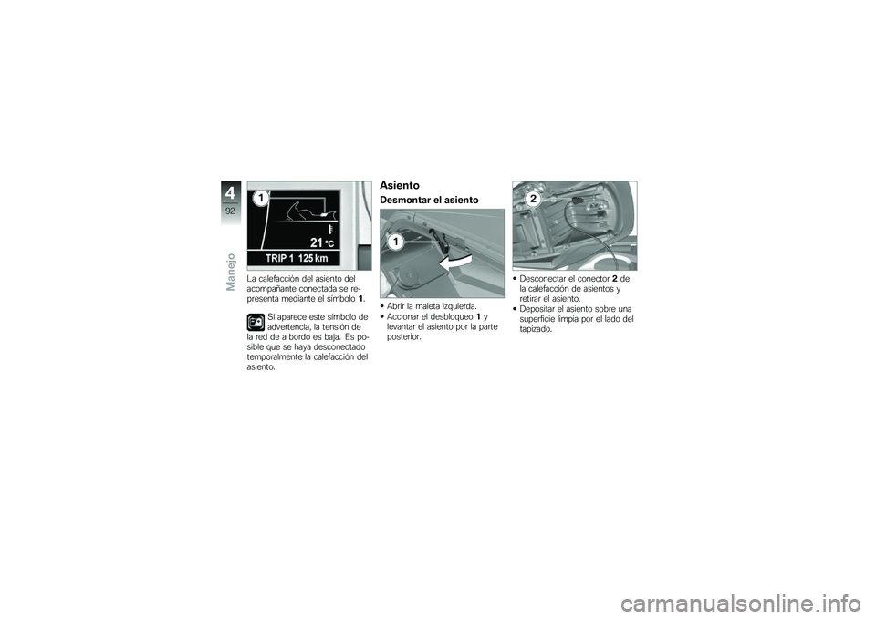BMW MOTORRAD K 1600 B 2017  Manual de instrucciones (in Spanish) �$� ����������&� ��� ������� �������
���C���� ��������� �� �	����	������ �
������� �� ���
������
�,� ����	��� ���� ��