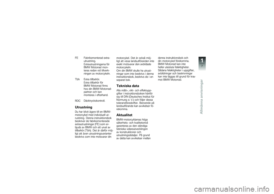 BMW MOTORRAD K 1600 B 2017  Instruktionsbok (in Swedish) �4�C �4�\b�"����
��\f�����\b�
 ��G���\b������
������
�C�G���\b�����
������\b���\b ������ ��\f��\f���\b�
 ��\f������\b�
 ���
�\b� ���
 �����