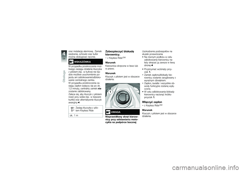 BMW MOTORRAD K 1600 B 2017  Instrukcja obsługi (in Polish) ����\f ��������� � �����\b���� ���\b������
�\f�����	 ���$���� ����\f ���)���\b��
�� ��!����"����# ����\f����
���/�0�4�>��/�0
� ���\f�