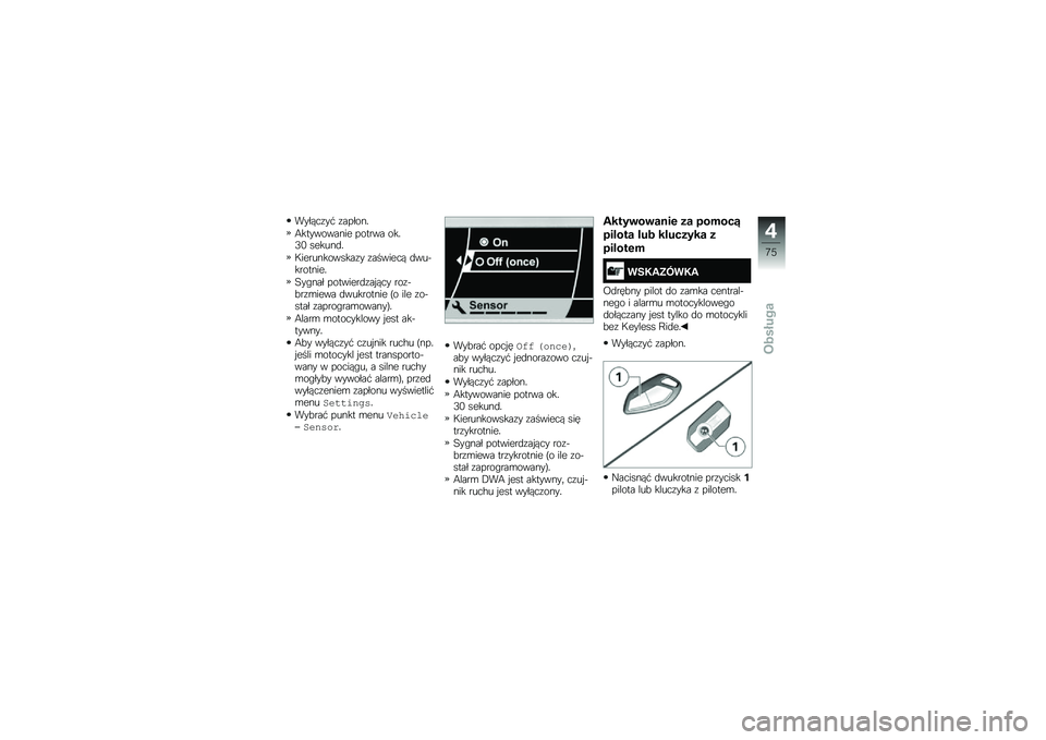 BMW MOTORRAD K 1600 B 2017  Instrukcja obsługi (in Polish) ������\f��# �\f������
�8���������� ������ ����3�/ ������
�
�=������������\f� �\f������� �
���&��������
�7��"��� ��������
�\