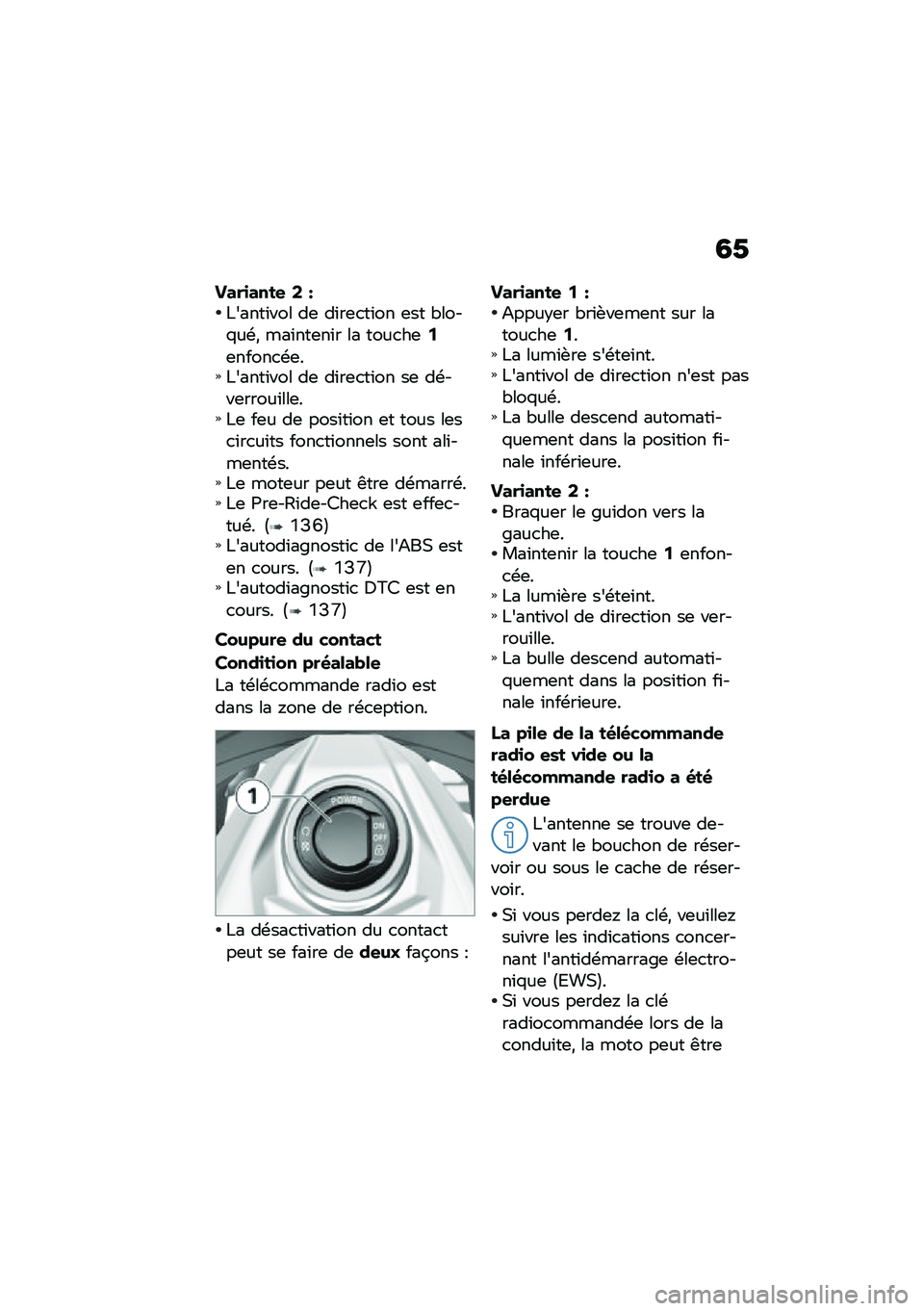 BMW MOTORRAD K 1600 B 2020  Livret de bord (in French) �6�3
������
�\f�
 �6 �Q�!�����\f��� ��	 ��\f��	�
��\f�� �	�� �.����$��\b�) ���\f���	��\f� �� ����
��	�4�	�����
�\b�	��!�����\f��� ��	 ��\f��	�
��\f�