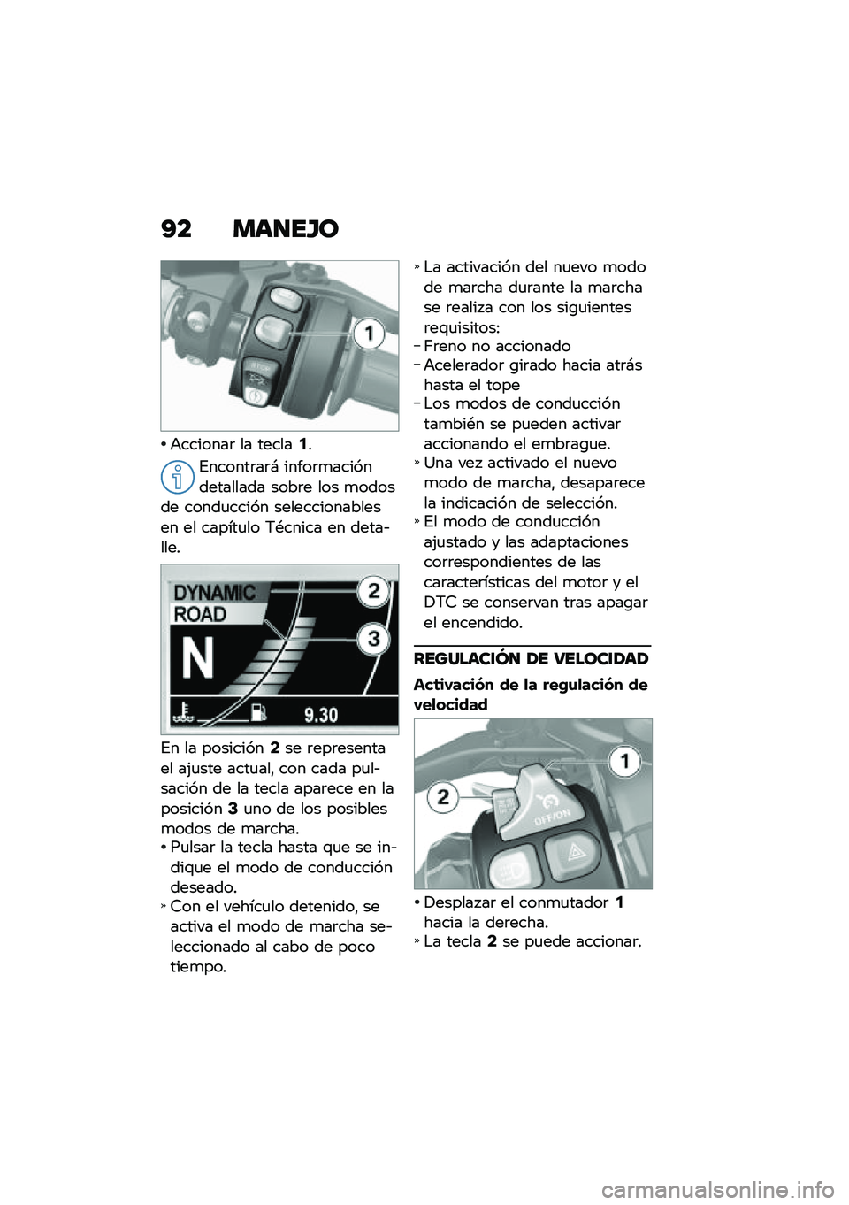 BMW MOTORRAD K 1600 B 2020  Manual de instrucciones (in Spanish) �?� �
�	���F�\b
�+�������	 �� ������5�
�%������	��	�# �����	�
�������������� ����	� ��� �
������ �����
����� ��������������