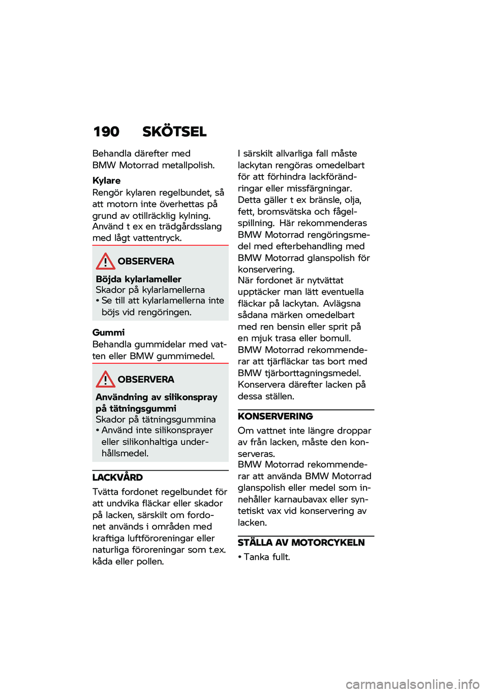 BMW MOTORRAD K 1600 B 2020  Instruktionsbok (in Swedish) ��B� ����\f��
�
����\b��
��\b �
������� ���
��� ��\f��\f���\b�
 ����\b���$�\f���
��
�G�/�&��	�
�5����� �� ��\b��� ���������
���! �
��\b�� 