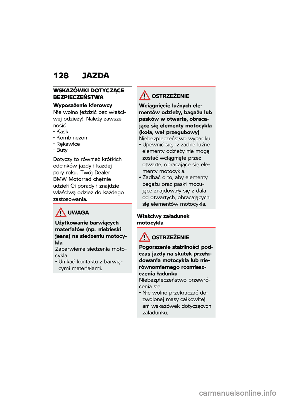 BMW MOTORRAD K 1600 B 2020  Instrukcja obsługi (in Polish) ���B �R���1�
��
������� �1����>��V�>��\b���?���>���Z�
���
��2�4�\f���9�&���& �\b��&��\f�+�	�2
�4�� ����� �%��>�
��� �&�� �������$���% ��
����