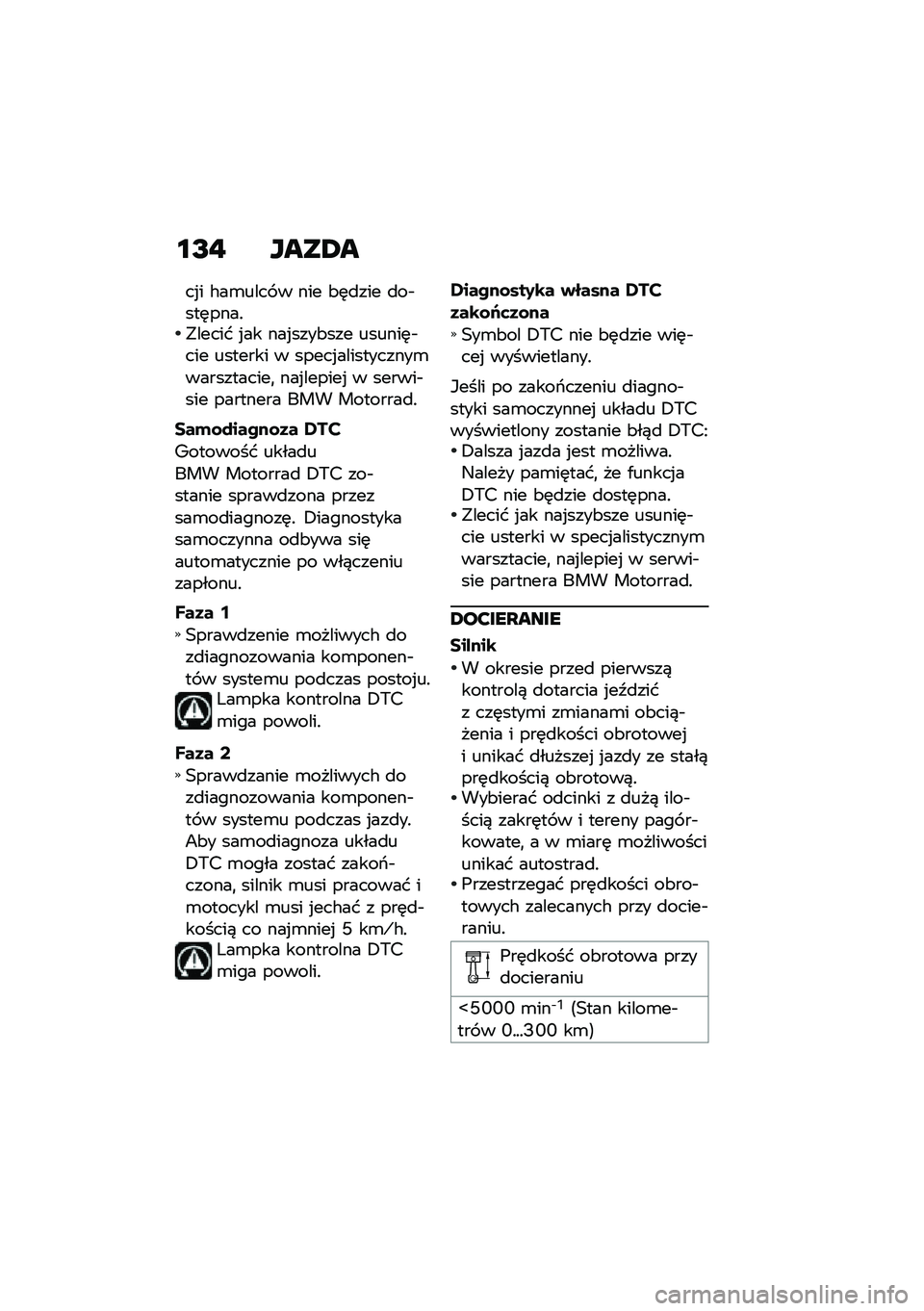 BMW MOTORRAD K 1600 B 2020  Instrukcja obsługi (in Polish) ��G�! �R���1�
��%� �#��\b���� � ��� �&�	�
��� �
��$���	����!�"����� �%�� ���%����&��� ������	�$��� ������� � �����%�����������\b��