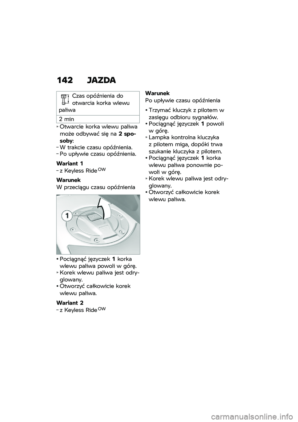 BMW MOTORRAD K 1600 B 2020  Instrukcja obsługi (in Polish) ��!� �R���1�
���� ��� �>������ �
��������� ����� �����������
�, �\b��
�6������� ����� ����� �������\b��� ��
�&���� ���	 ��