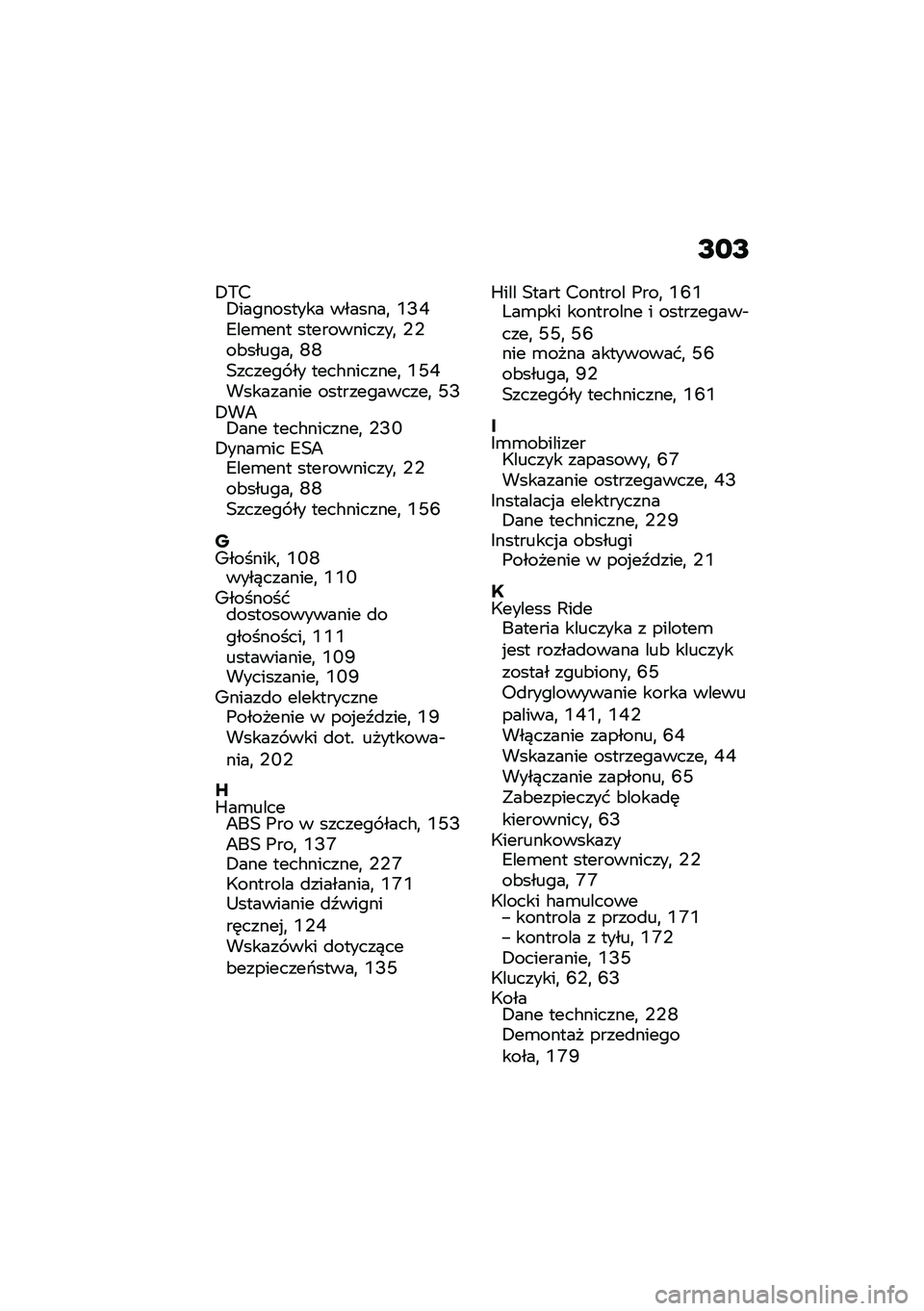BMW MOTORRAD K 1600 B 2020  Instrukcja obsługi (in Polish) �G�	�G
�+�/��+���������� �������
 �U�D�M�8���\b��� ������������
 �,�,��&������
 �S�S�0������ �� ����#�������
 �U�J�M��������� �����