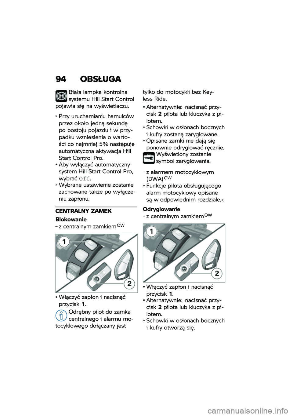 BMW MOTORRAD K 1600 B 2020  Instrukcja obsługi (in Polish) �D�! ��\b�
�I�J��
����� ���\b��� ���������������\b� �\��� �0���� ����������%���� ���	 �� �������������!
�(��� �����#��\b����