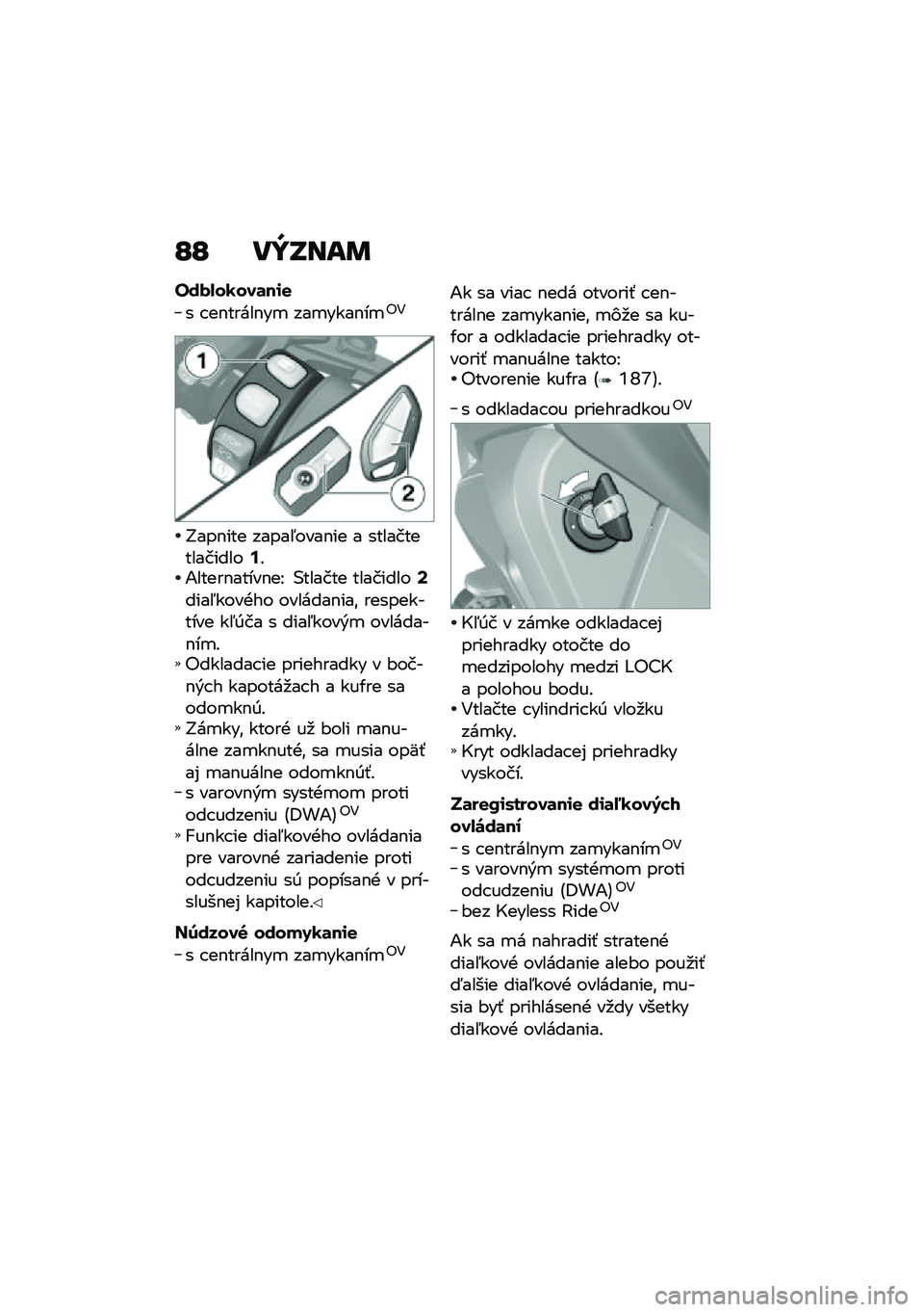 BMW MOTORRAD K 1600 B 2020  Návod na používanie (in Slovak) �P�P ��Y�V���	
���*�/�����	��\f�
� � ��$�����$��
 ���
����$��
�"�4
�H���$��� �����5����$�� � ����������������<�!�1�����$�����$��K �(���