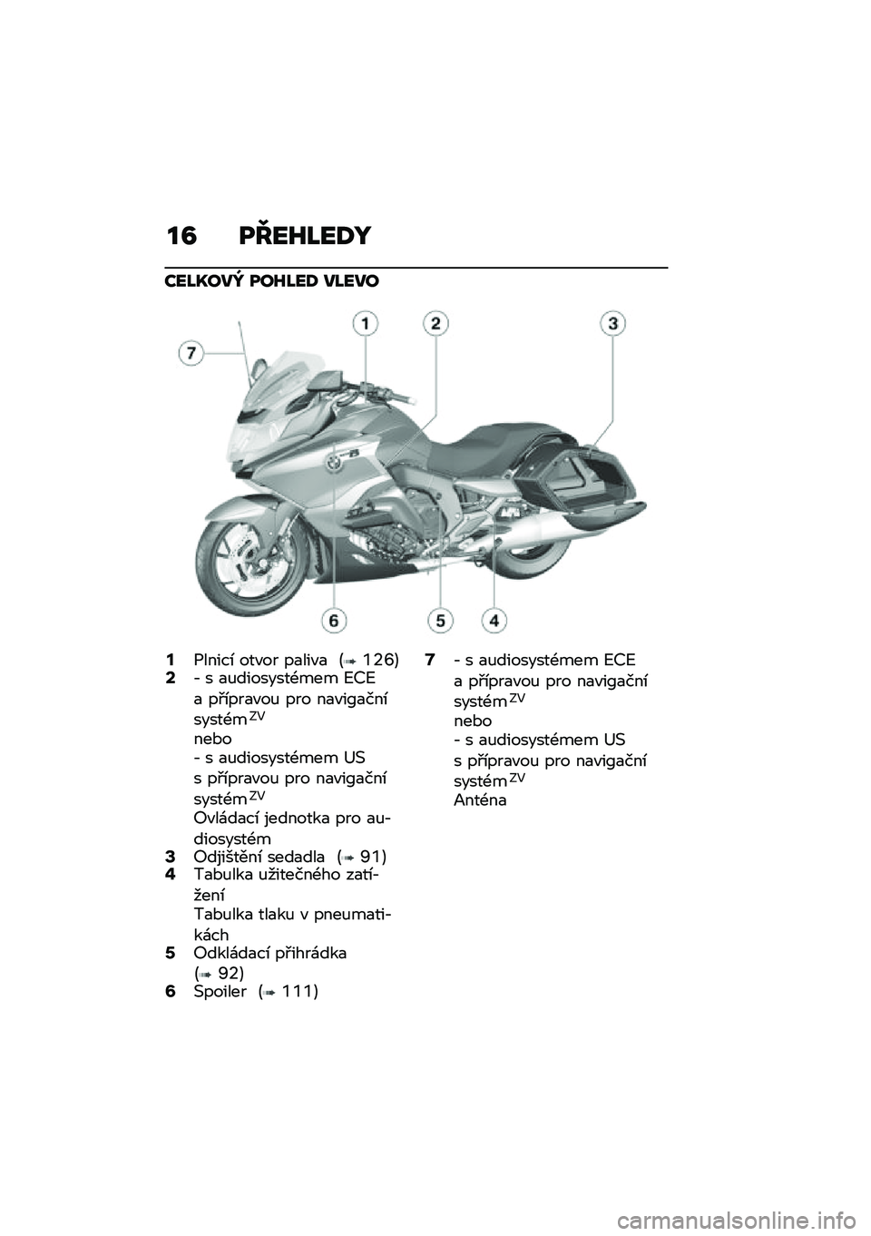 BMW MOTORRAD K 1600 B 2020  Návod k obsluze (in Czech) ��B ��J��K�L��;�M
���L�S���a ���K�L��; ��L���
�@�1�����\b ���"�� ��
���"�
 �B�a�6�[�C�B�c � �
�%��������-��� �?�@�?�
 ��#�\b���
�"��% ��� ��
�"��G�
���\