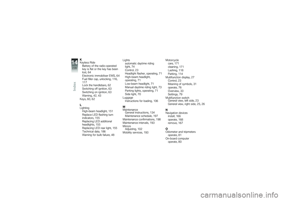 BMW MOTORRAD K 1600 B 2018  Riders Manual (in English) �@�8��
�\f��� ������	�
�
��\b�
 �� �
�� �\b�	������ ��\b�	�
���!��
 �� ��\f�	�
 ��\b �
�� �!��
 ��	� �����\f���
�" �*�(
�/�\f���
�\b���� �������\f��