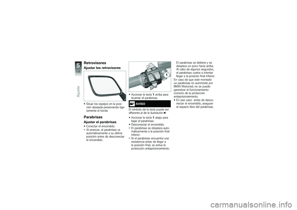 BMW MOTORRAD K 1600 B 2018  Manual de instrucciones (in Spanish) �8����\b����\b���
�\f�����	� ��\b� �����\b����\b���
�,���
��	 ��� �����(�� �� �� ��������&� ������� ��	��������� ���\b���	��
��