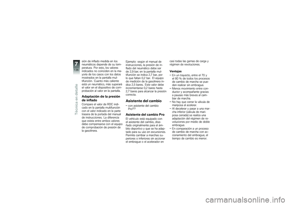 BMW MOTORRAD K 1600 B 2018  Manual de instrucciones (in Spanish) ���&� �� ������� �
����� �� ������
�
�#����� ������� �� ��
 ���
����	���
�	�� ���	 �����" ��� �����	����������� �� ������