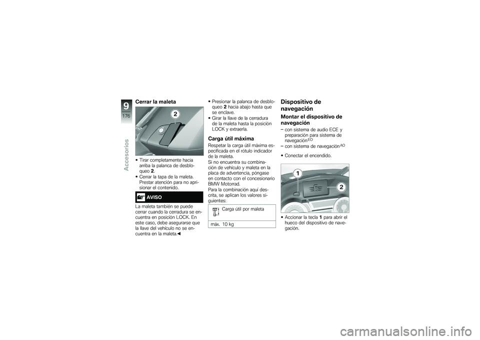BMW MOTORRAD K 1600 B 2018  Manual de instrucciones (in Spanish) �*����	� ��	 ��	����	
�<��	��	 ���
������
���� �������	�	��� �� ������� �� ��������\f�
���!�
�8��	�	��	 �� ���� �� �� �
��������	