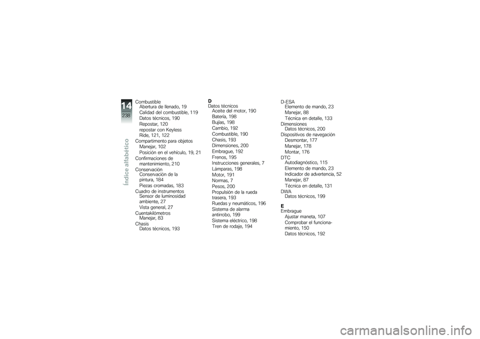 BMW MOTORRAD K 1600 B 2018  Manual de instrucciones (in Spanish) �8��
��
�������+���	��
�	� �� ��������" �/�1
�8������ ��� ���
��
�������" �/�/�1
�!���� ��*�������" �/�1�.
�>�������	�" �/�9�.
�	�������	 