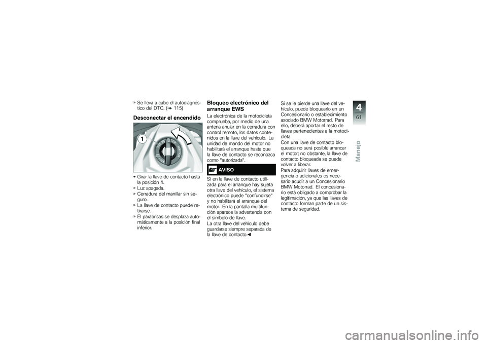 BMW MOTORRAD K 1600 B 2018  Manual de instrucciones (in Spanish) �,� ����� � ���� �� ��
������\b��&������ ��� �!�<�8� �A�/�/�;�B
�/���
�\b���
��	� �� ���
������\b
�V��	��	 �� ����� �� �������� ����