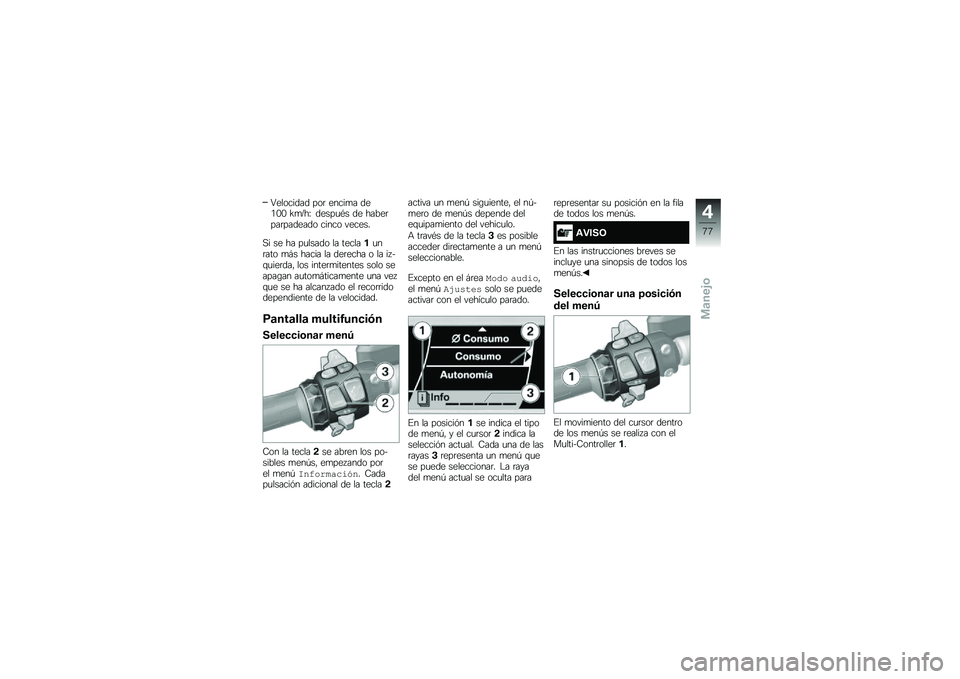 BMW MOTORRAD K 1600 B 2018  Manual de instrucciones (in Spanish) �5�������� ���	 �����
� ���/�.�. �@�
�O��J �����
�*� �� �����	���	������� ����� ������
�,� �� �� ��
����� �� �������
��	��� �
�#