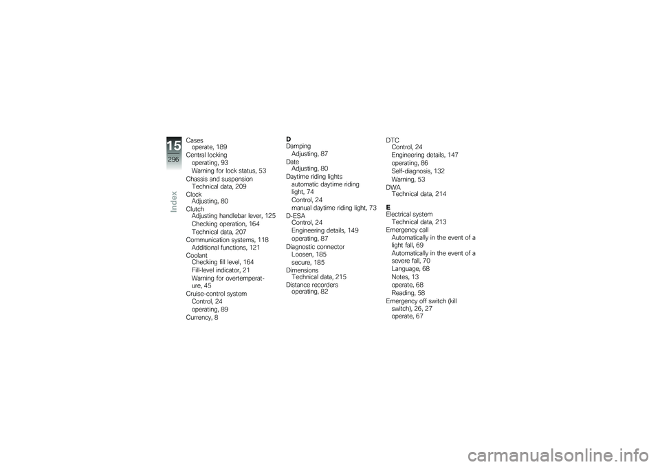 BMW MOTORRAD K 1600 B 2019  Riders Manual (in English) �.�	�������\b�	�
��! �&�)�2
�.���
�\b�	�\f �\f����������\b�	�
����! �2�0
��	�\b���� ���\b �\f��� ��
�	�
���! �5�0
�.��	���� �	�� ���������������