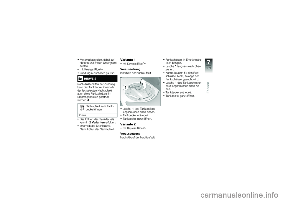 BMW MOTORRAD K 1600 B 2019  Betriebsanleitung (in German) �������\f� �\f��	���$�$��\b�
 ��\f��� �\f������\b��\b ��\b� ���	���\b �5�\b�������\b��\f�����\b�
��� ���8�$��	�	 �.����
�7
�:��\b���\b� �\f��	�	��