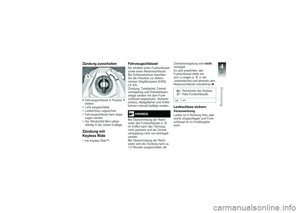 BMW MOTORRAD K 1600 B 2019  Betriebsanleitung (in German) �
�7�	���	� ����������\b�	
��\f�������	���$��	�	��$ ��\b �*��	�����\b�������\b�
�#���� �\f��	���	���\f�$����
�#��\b�!�	���$��	�	 ��\b���	����