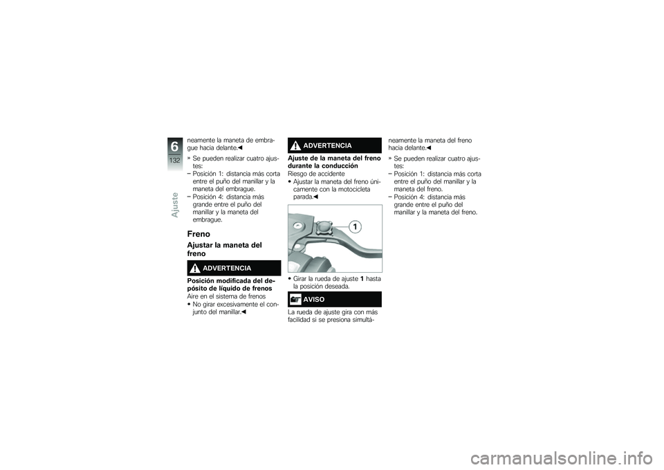 BMW MOTORRAD K 1600 B 2019  Manual de instrucciones (in Spanish) ����
���� �� �
����� �� ��
��	��&�\b�
� ����� ��������
�,� ��
���� �	����� ��	 ��
���	� ��(�
��&����H
�������� �/�H ��������� �
�#