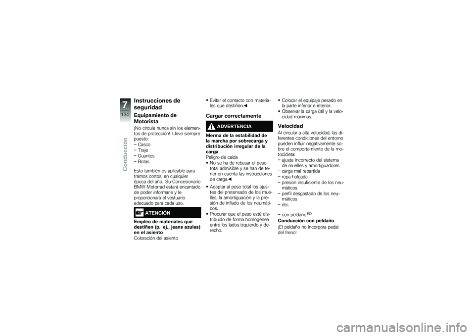 BMW MOTORRAD K 1600 B 2019  Manual de instrucciones (in Spanish) �������
�
��\b��� ��
��������	�
�5�=����	������\b ��
�
�\b��\b�����	
�Z�� ���	��
�� ��
��� ��� ��� ����
���&��� �� ��	���������[ 