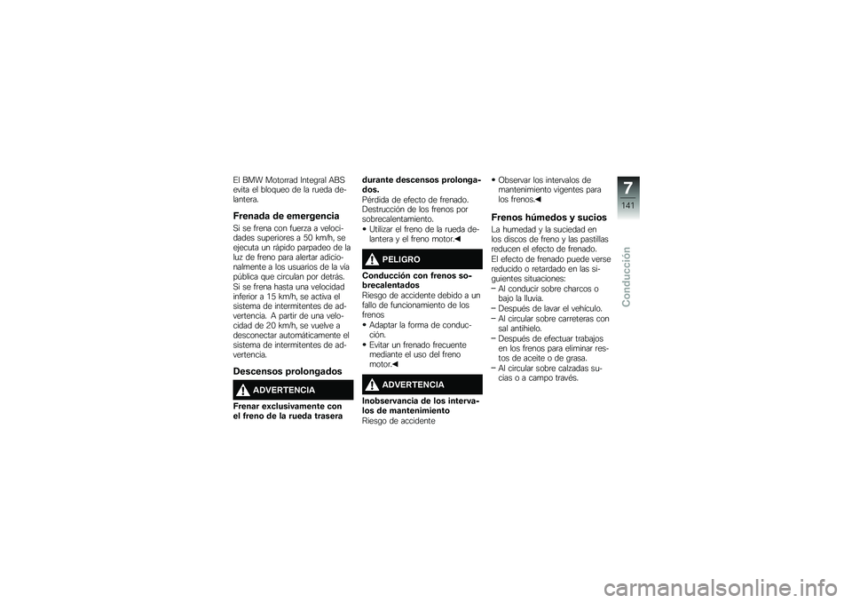 BMW MOTORRAD K 1600 B 2019  Manual de instrucciones (in Spanish) �%� ��� �����	�	�� �:����\b�	�� �+��,����� �� ����\f�
�� �� �� �	�
��� ���&������	��
�>����	��	 �� ��������
��	
�,� �� ��	��� ��� �