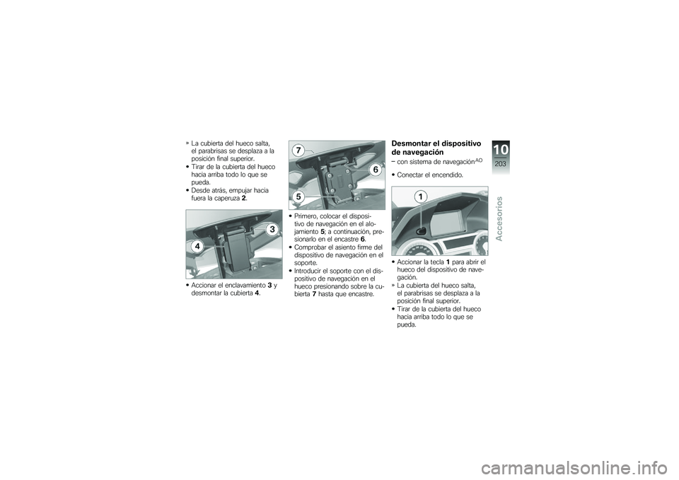 BMW MOTORRAD K 1600 B 2019  Manual de instrucciones (in Spanish) �$� ��
����	�� ��� ��
��� ������"�� ���	���	���� �� ������� � � ���������� ����� ��
���	���	�
�<��	��	 �� �� ��
����	�� ��� �