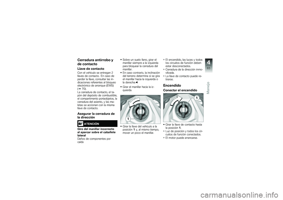 BMW MOTORRAD K 1600 B 2019  Manual de instrucciones (in Spanish) �(����	����	 �	������\b�1�\b �
�� �
�\b���	�
��\b
�;��	�� �� �
�\b���	�
��\b
�7�� �� ������
�� �� ����	��\b�� �9������ �� ��������� �%� �