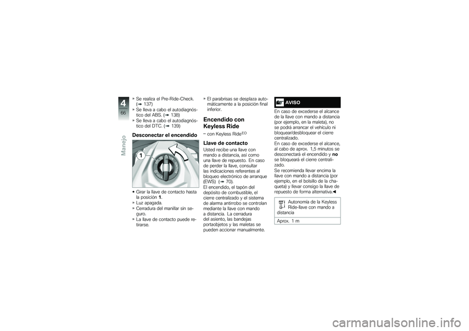 BMW MOTORRAD K 1600 B 2019  Manual de instrucciones (in Spanish) �,� �	����� � �� ��	��&�?����&�7����A��B�/�3�=�C
�,� ����� � ���� �� ��
������\b����&���� ��� �+��,� �B�/�3�2�C
�,� ����� � ���� �� ��
��