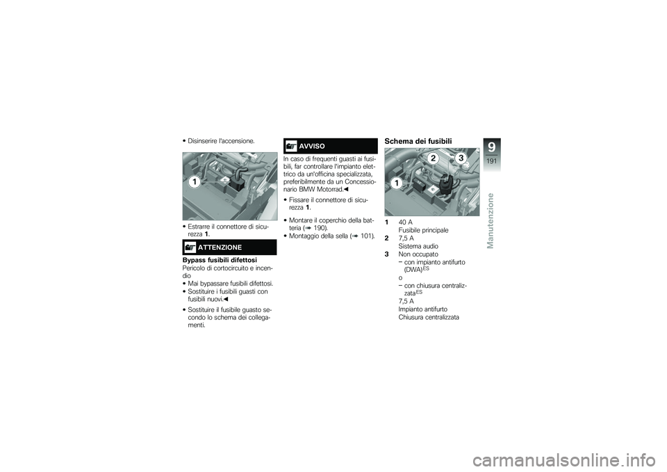 BMW MOTORRAD K 1600 B 2019  Libretto di uso e manutenzione (in Italian) �4�������\b��\b� �\f�&�	����������
�*��
�\b�	�\b�\b� ��\f ������
�
��\b� �� ������\b��!�!�	��
��-�-�.�/�0��1�/�.
��<�)�	�� �7����,��
� ���7����\b�