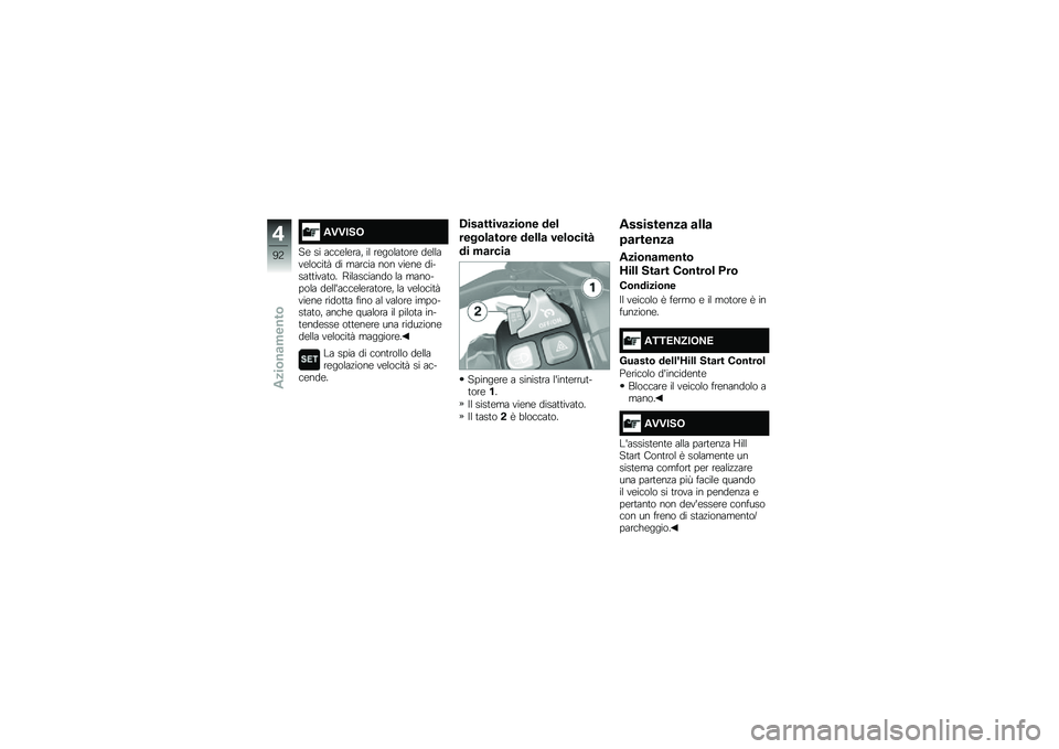 BMW MOTORRAD K 1600 B 2019  Libretto di uso e manutenzione (in Italian) ��2�2��
�1
�� �� �	����\f��\b�	�% ��\f �\b����\f�	�
��\b� ���\f�\f�	���\f����
�  �� �
�	�\b���	 ��� ����� �����	�
�
���	�
�� �=��\f�	����	��� �\f�	 �
